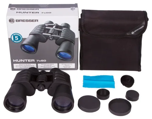 fotografia binocolo Bresser Hunter 7x50,  6