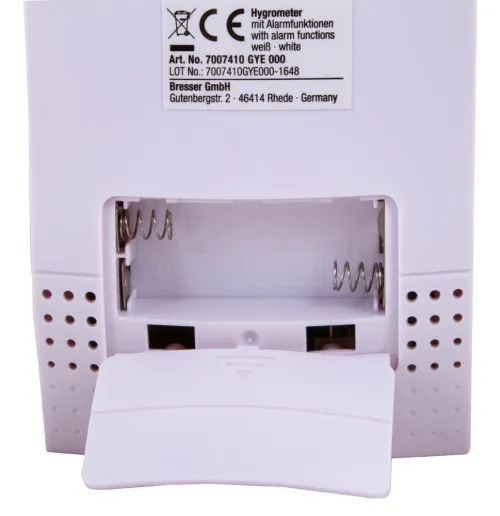 figura igrometro digitale Bresser Mould Alert, bianco,  7