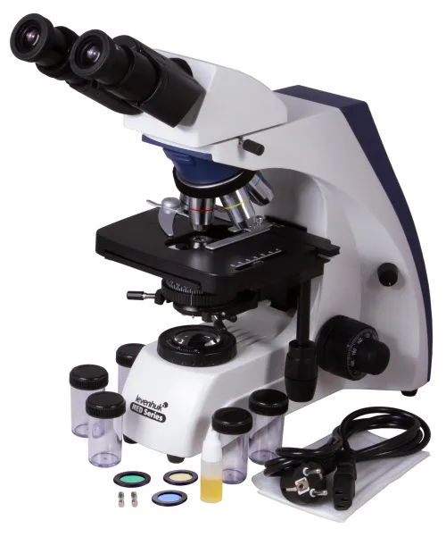 immagine microscopio binoculare Levenhuk MED 30B,  2