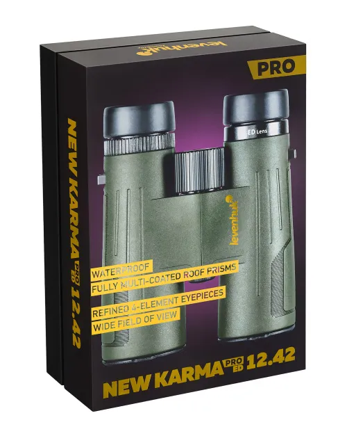 fotografia binocolo Levenhuk New Karma PRO ED 12x42,  13