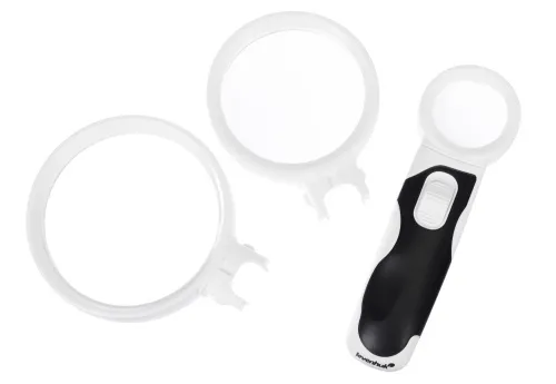 figura lente d’ingrandimento bianca Levenhuk Zeno Multi ML15,  7