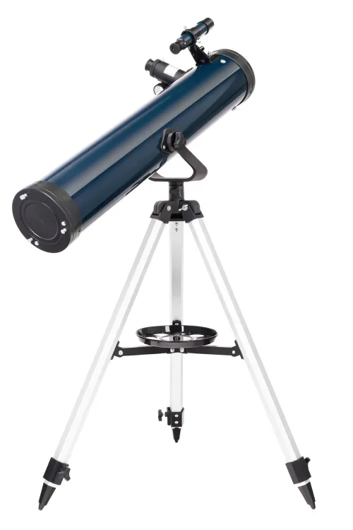 foto telescopio Levenhuk Discovery Sky T76 con libro,  7