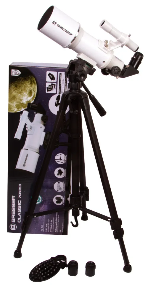 immagine telescopio Bresser Classic 70/350 AZ,  2