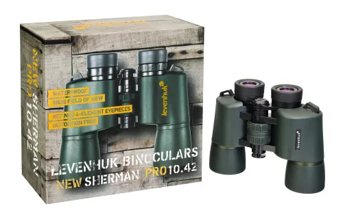 immagine binocolo Levenhuk New Sherman PRO 10x42,  5
