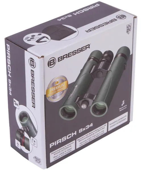 figura binocolo Bresser Pirsch 8x34,  11