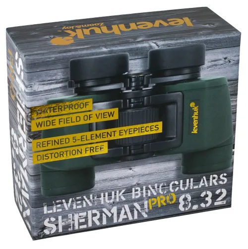 foto binocolo Levenhuk Sherman PRO 8x32,  8