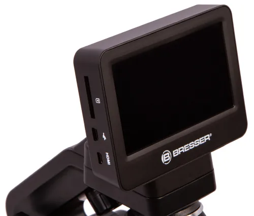 fotografia microscopio Bresser Biolux Touch 5MP HDMI,  2