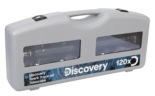 foto telescopio Levenhuk Discovery Spark Travel 60 con libro,  3