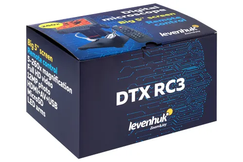 fotografia microscopio con telecomando Levenhuk DTX RC3,  12