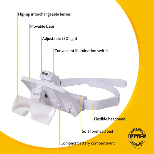 immagine occhiali d’ingrandimento Levenhuk Zeno Vizor G7,  16