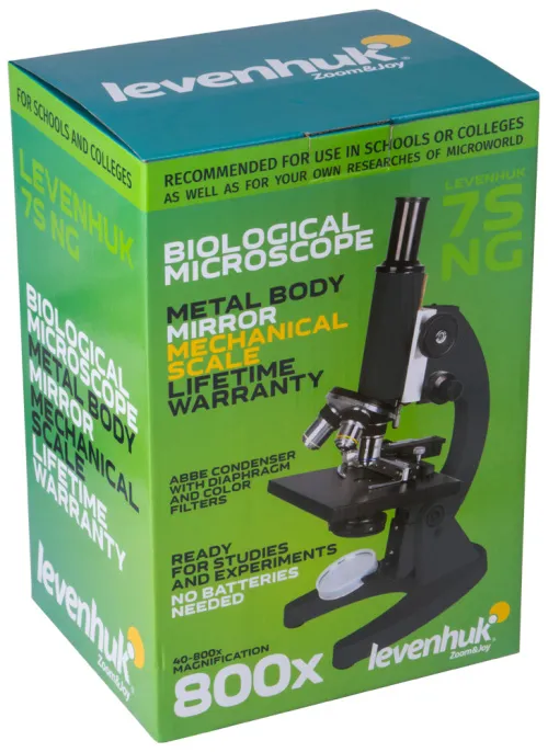 figura microscopio monoculare Levenhuk 7S NG,  12