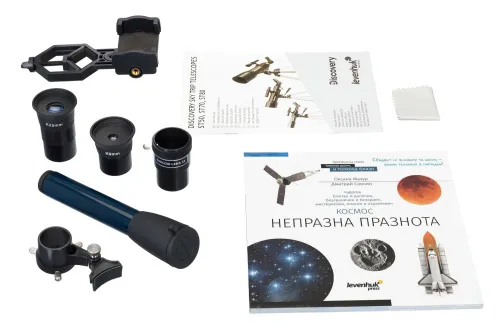 immagine telescopio Levenhuk Discovery Sky Trip ST80 con libro,  5