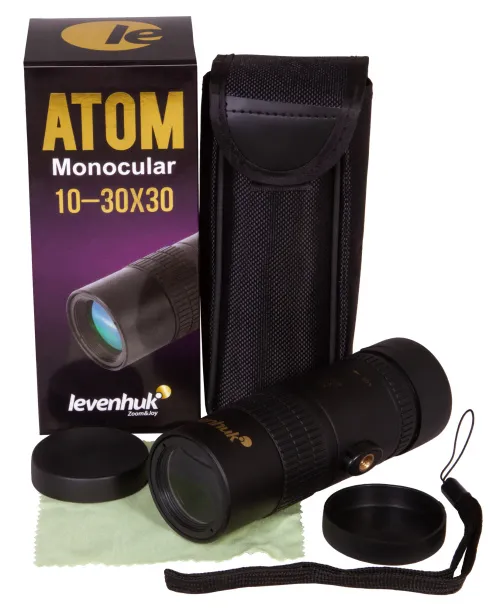 immagine monoculare Levenhuk Atom 10–30x30,  2