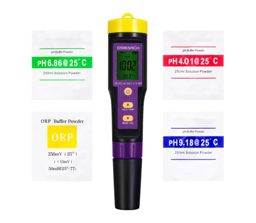 figura tester di qualità dell’acqua Ermenrich Wett QT40,  5