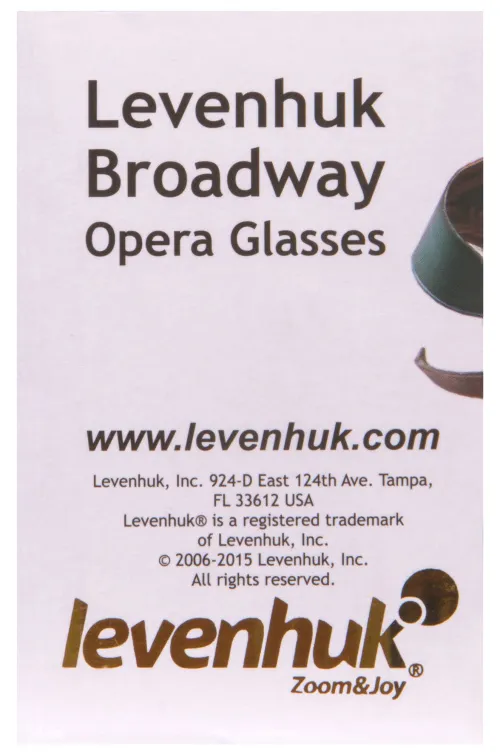 immagine binocolo da teatro Levenhuk Broadway 325F (con luce LED e cordoncino da collo),  18