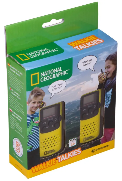 immagine walkie-Talkie FM Bresser National Geographic Set,  10