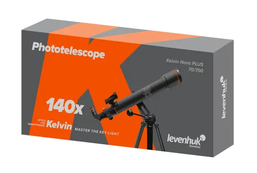 foto fototelescopio Levenhuk Kelvin Nova PLUS 70/700,  8