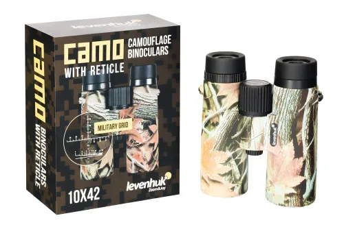 fotografia binocolo con reticolo Levenhuk Camo 10x42,  6