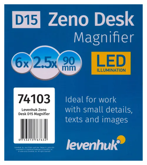 immagine lente d’ingrandimento Levenhuk Zeno Desk D15,  12