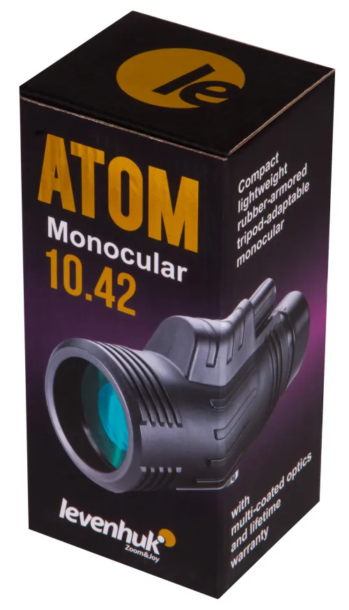 foto monoculare Levenhuk Atom 10x42,  10
