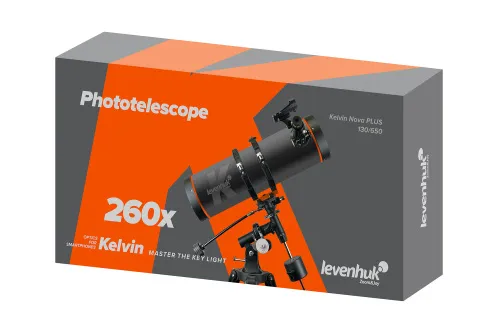 figura fototelescopio Levenhuk Kelvin Nova PLUS 130/650,  7