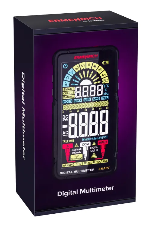 foto multimetro digitale Ermenrich Zing TC33,  11