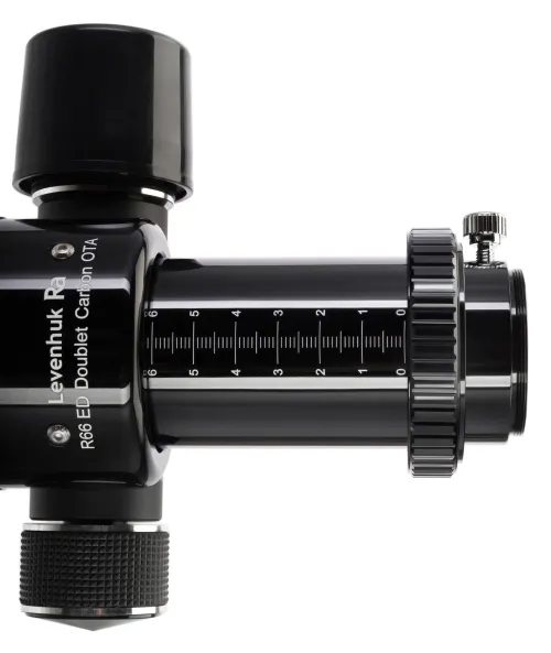 immagine tubo ottico con doppietto Levenhuk Ra R66 ED Carbon,  7