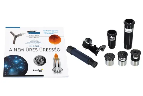 fotografia telescopio Levenhuk Discovery Spark Travel 76 con libro,  5