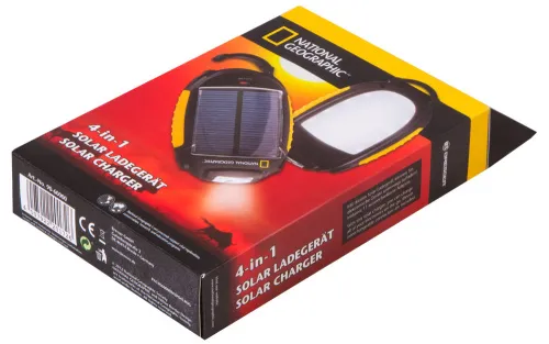 figura caricabatterie solare Bresser National Geographic 4 in 1,  11