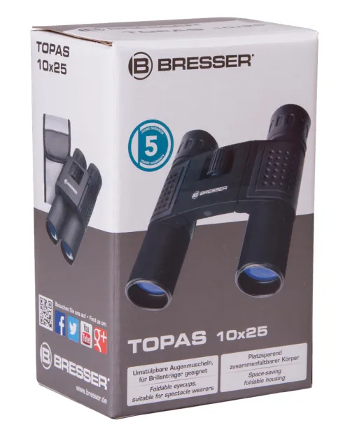 figura binocolo Bresser Topas 10x25,  8