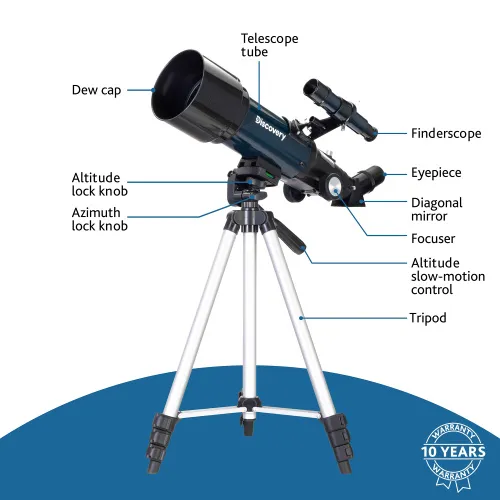 immagine telescopio Levenhuk Discovery Sky Trip ST70 con libro,  17