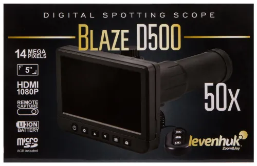 figura cannocchiale terrestre digitale Levenhuk Blaze D500,  19
