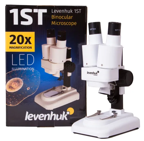 fotografia microscopio Levenhuk 1ST,  2