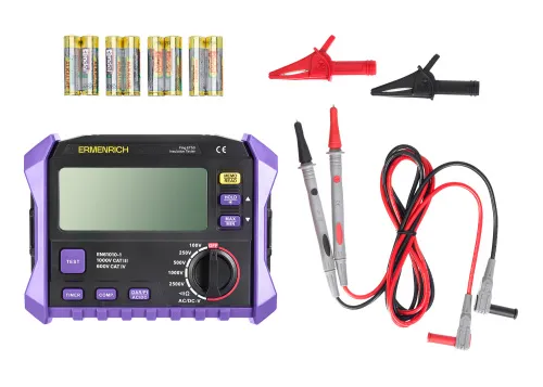 figura tester di isolamento Ermenrich Ping ET50,  7