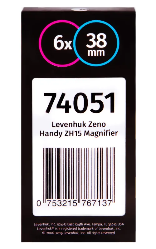 fotografia lente d’ingrandimento Levenhuk Zeno Handy ZH15,  8