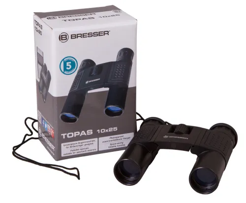 figura binocolo Bresser Topas 10x25,  7