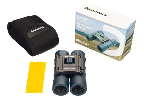 immagine binocolo Levenhuk Discovery Gator 10x25,  4