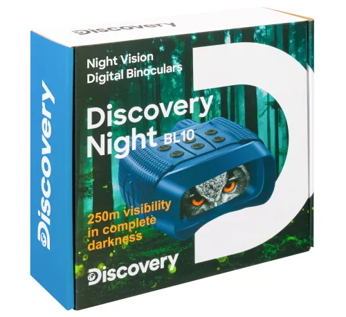 fotografia visore notturno binoculare digitale Levenhuk Discovery Night BL10 con treppiede,  14