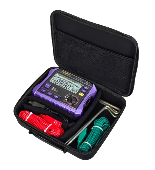 immagine tester per resistenza di terra Ermenrich Ping ET60,  2