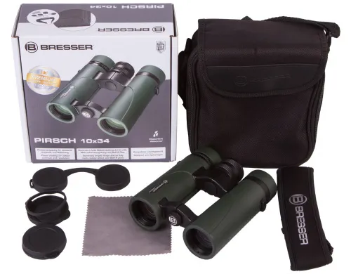 foto binocolo Bresser Pirsch 10x34,  2