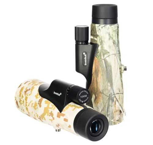 immagine monoculare con reticolo Levenhuk Camo 10x56,  2