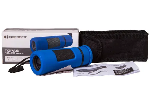 figura monoculare Bresser Topas 10x25,  6