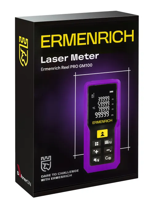 figura misuratore laser Ermenrich Reel PRO GM100,  7