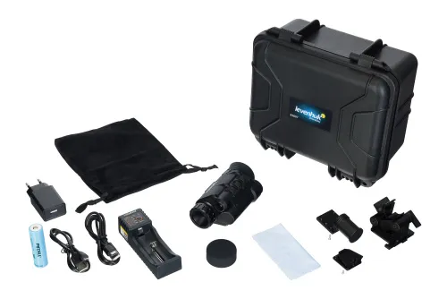 immagine visore notturno monoculare digitale Levenhuk Halo NVM50 Helmet,  4