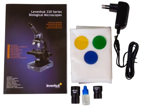 immagine microscopio biologico monoculare Levenhuk 320 PLUS,  15