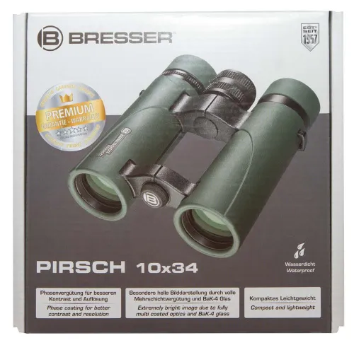 foto binocolo Bresser Pirsch 10x34,  12