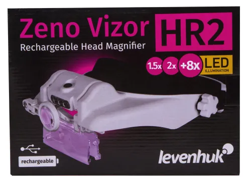 fotografia lente d’ingrandimento frontale ricaricabile Levenhuk Zeno Vizor HR2,  11