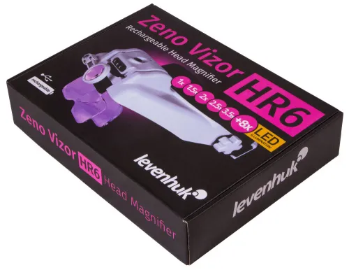 foto lente d’ingrandimento frontale ricaricabile Levenhuk Zeno Vizor HR6,  14