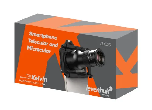 immagine teleculare e microculare per smartphone Levenhuk Kelvin TLC25,  12