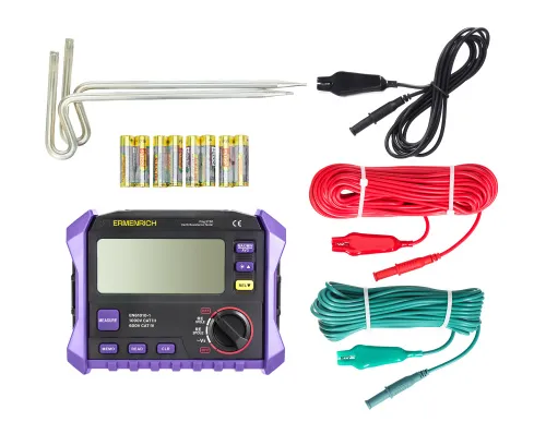 immagine tester per resistenza di terra Ermenrich Ping ET60,  7